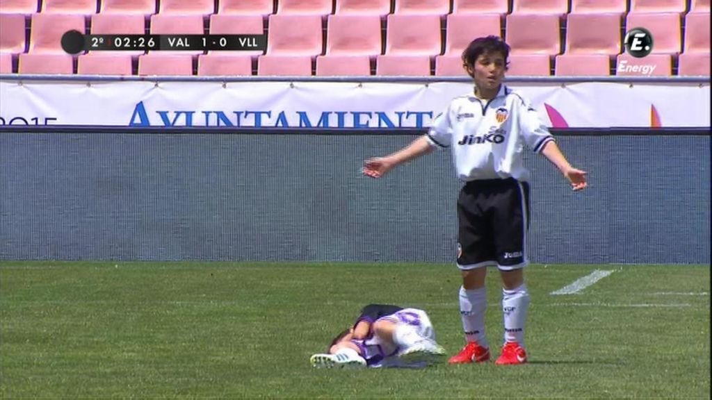 Los pequeños cracks del fútbol español juegan en Mediaset