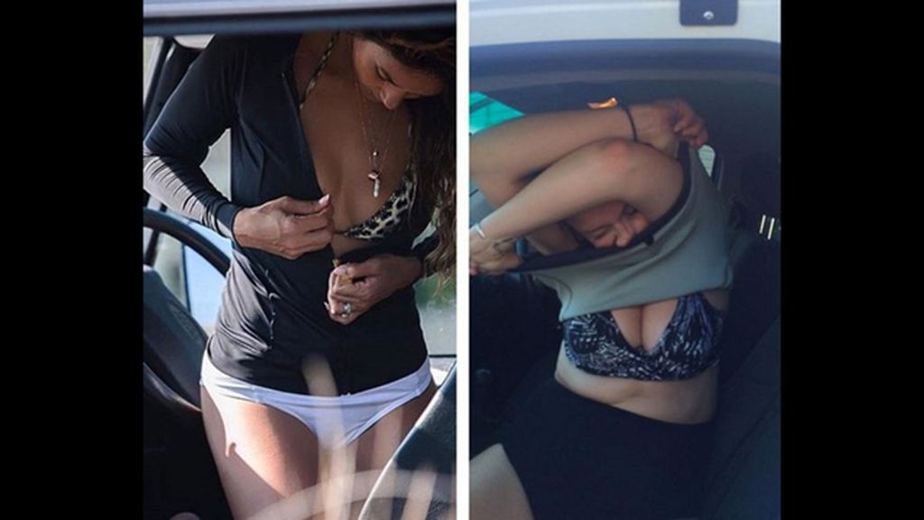 La humorista australiana, Celeste Barber, imitando a Bianca Cheah