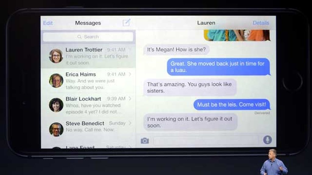 Presentación del IPhone 6 e  IPhone 6 Plus