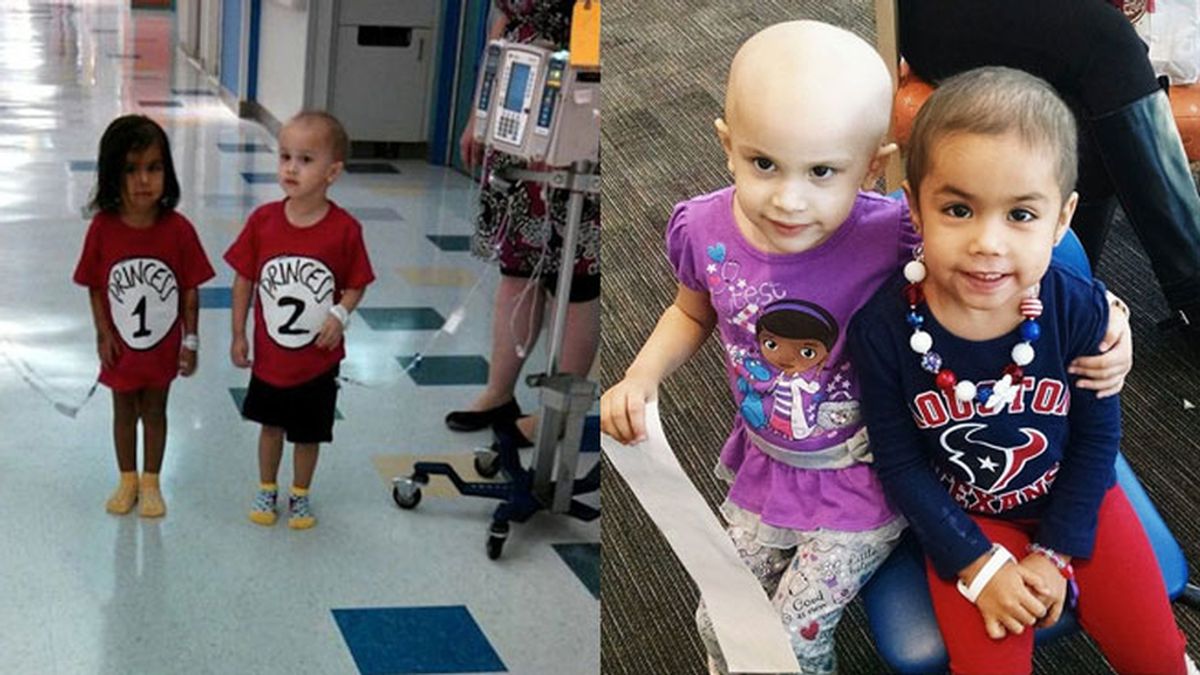 Una amistad especial entre dos niñas con cáncer
