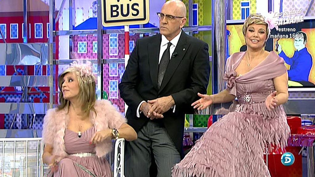 Los colaboradores de 'Sálvame' se visten de boda