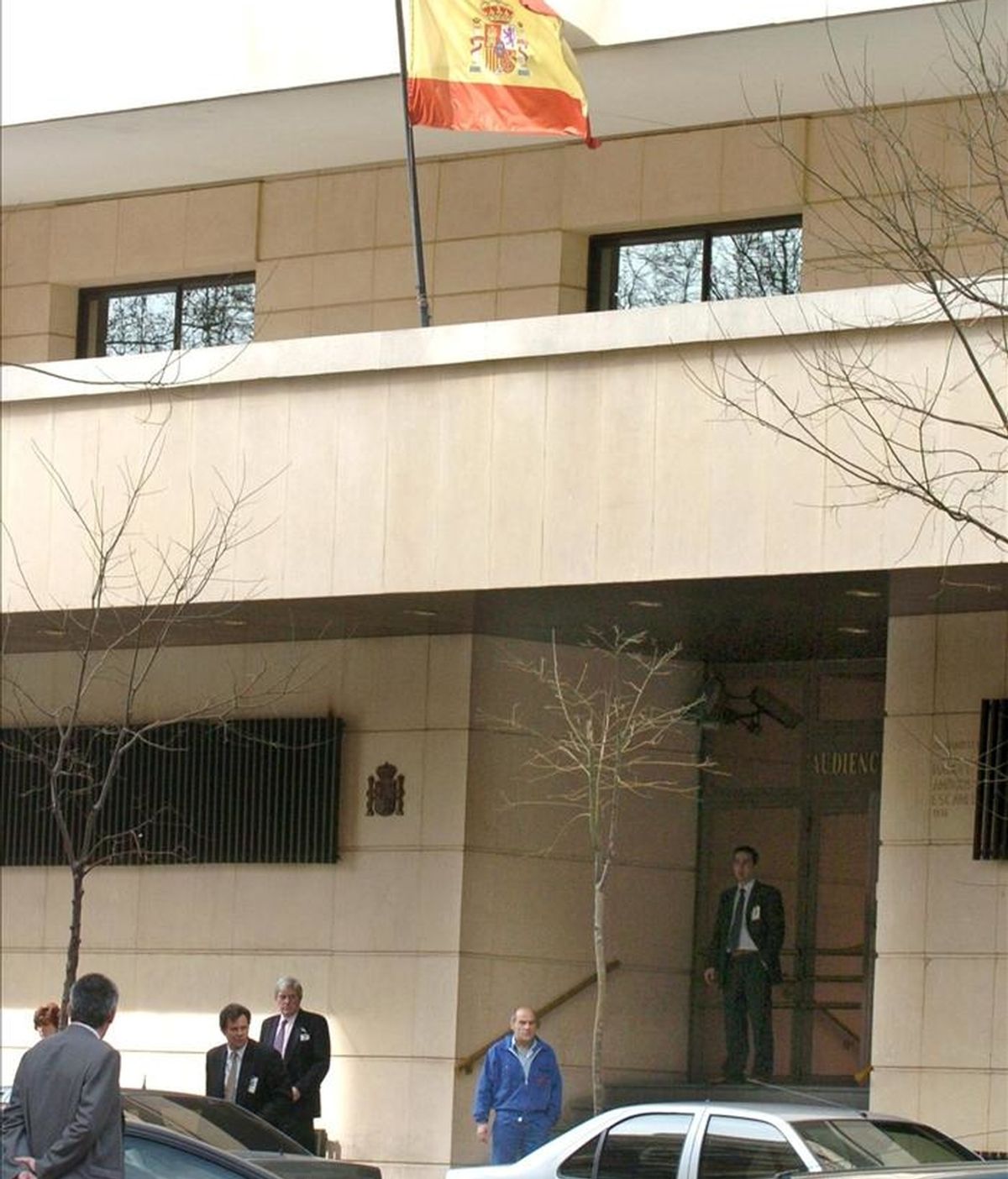 Fachada del edificio de la Audiencia Nacional en Madrid. EFE/Archivo