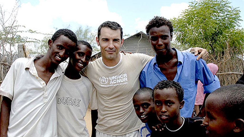 Jesús Vázquez, embajador de ACNUR en Kenia