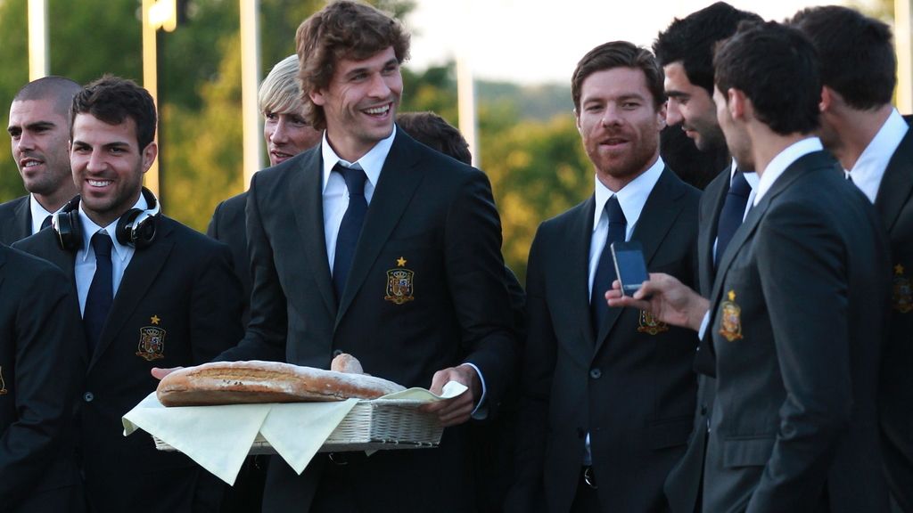 La selección española ya está en Polonia