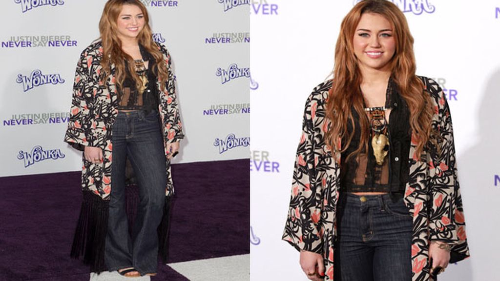 Casual para los premios Never Say Never