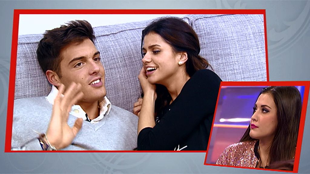 Marina: "Me ha dado un pedazo de beso que me ha encantado"