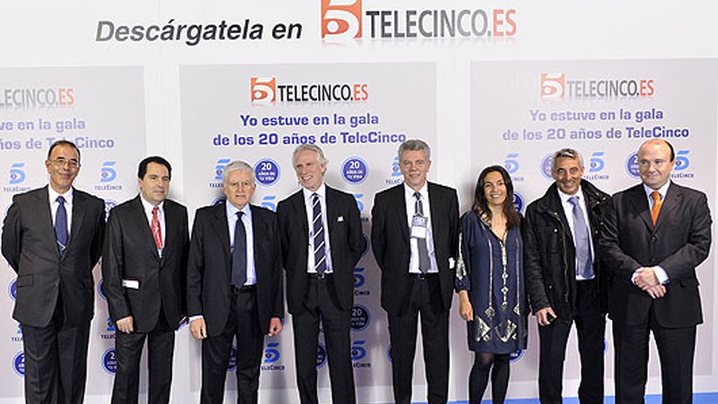 El Photocall de la Gala de 20 aniversario de Telecinco