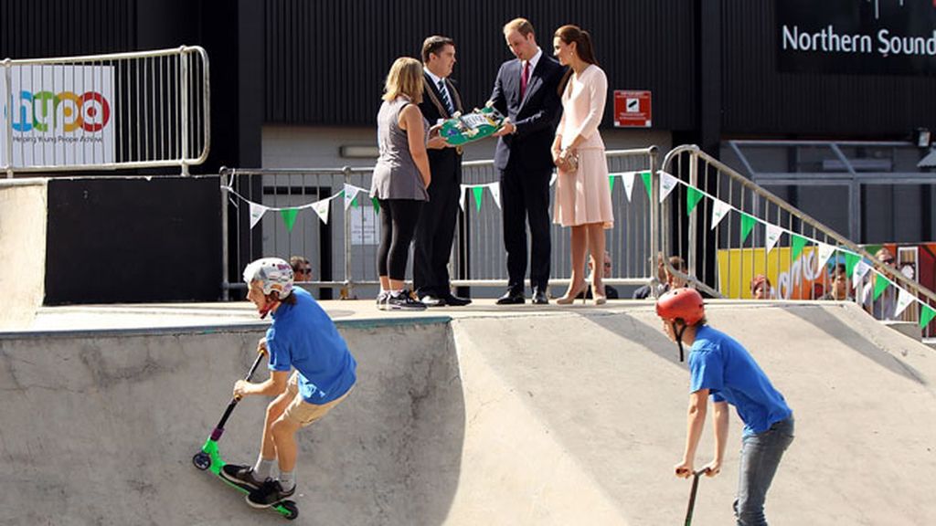 Los Duques de Cambridge se divierten en Australia