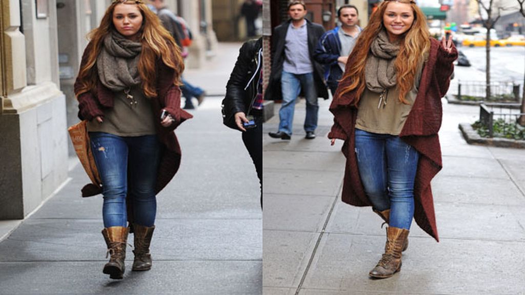 Botas y abrigos largo