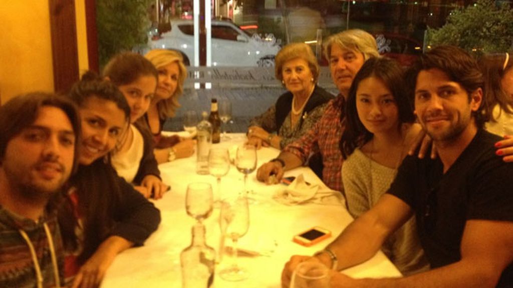 Su familia, imprescindibles en su vida