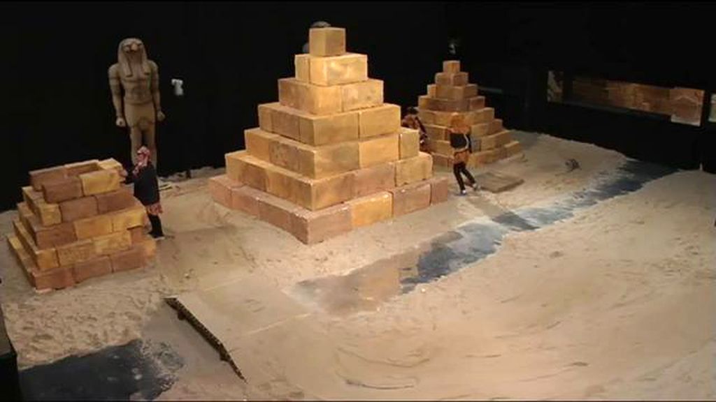 Construyendo las pirámides de Egipto