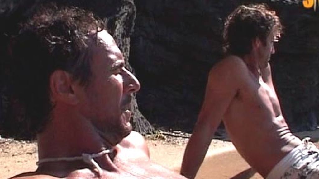 La primera pareja de la isla