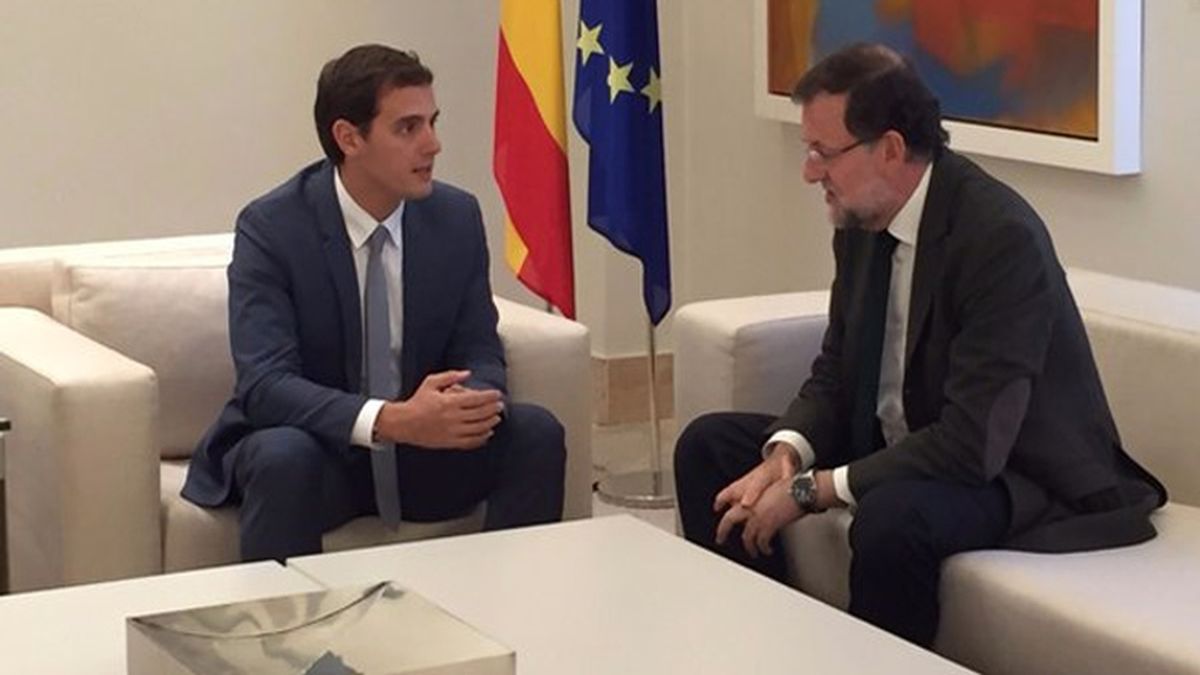 Rajoy y Rivera, en Moncloa