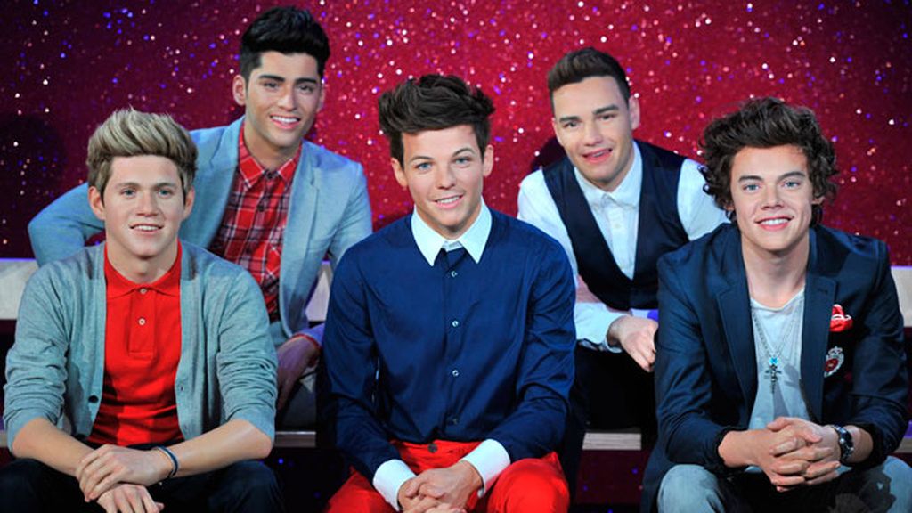 Los OneDirection de cera en el Madame Tussauds de Londres