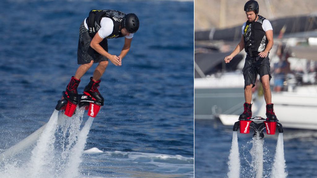 Flyboard: el nuevo deporte de los famosos