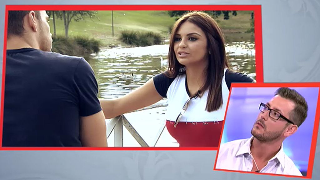 Cristian está enfadado y se lo explica a María