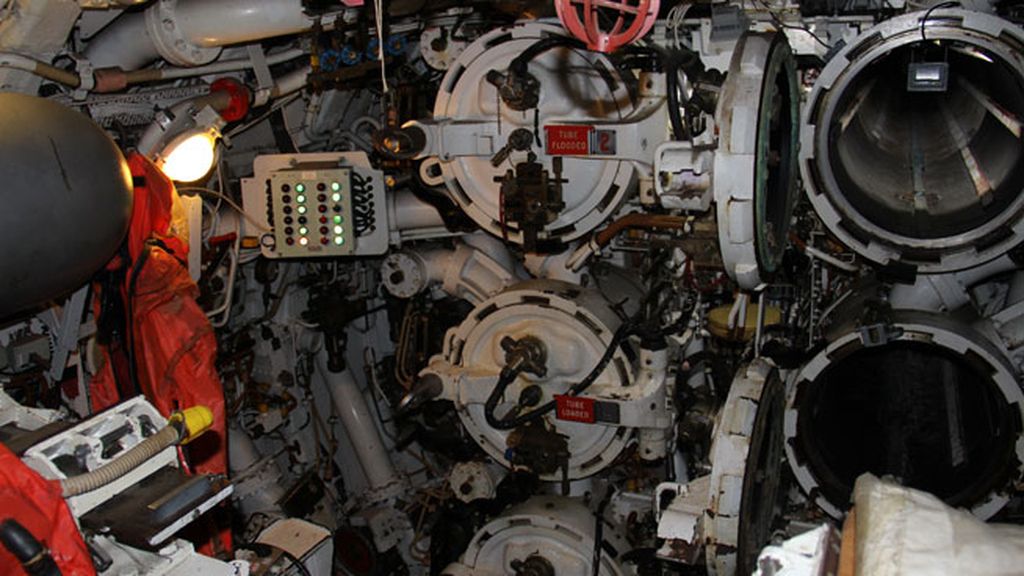 Los compartimentos estancos del submarino Ocelot