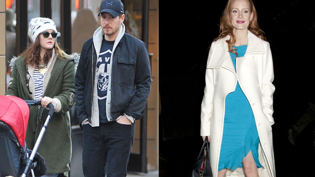 Drew Barrymore y Olive Kopelman/ Jessica Chastain