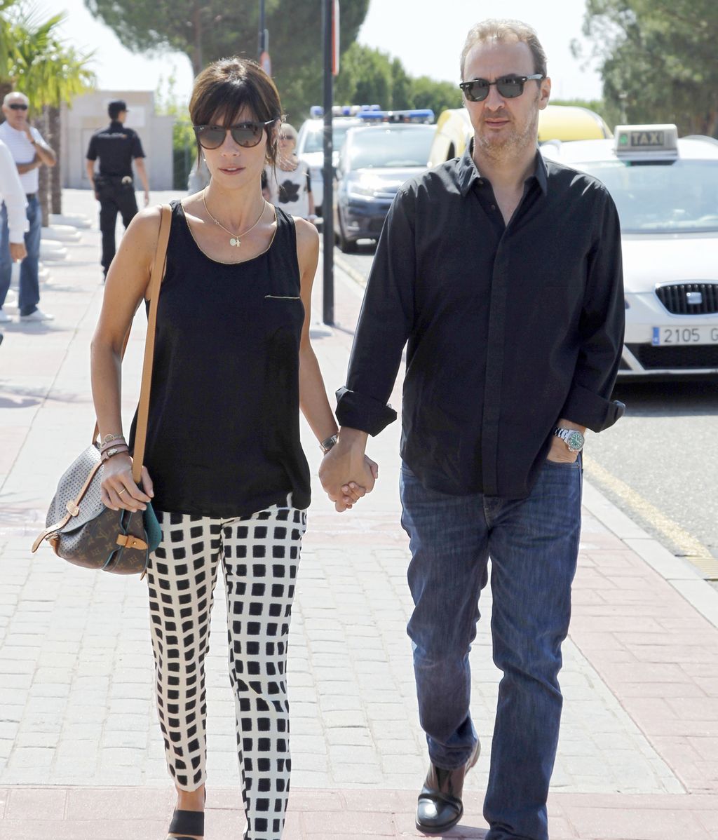 Maribel Verdú y su marido Pedro Larrañaga