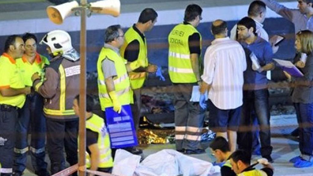 Tragedia ferroviaria en Castelldefels