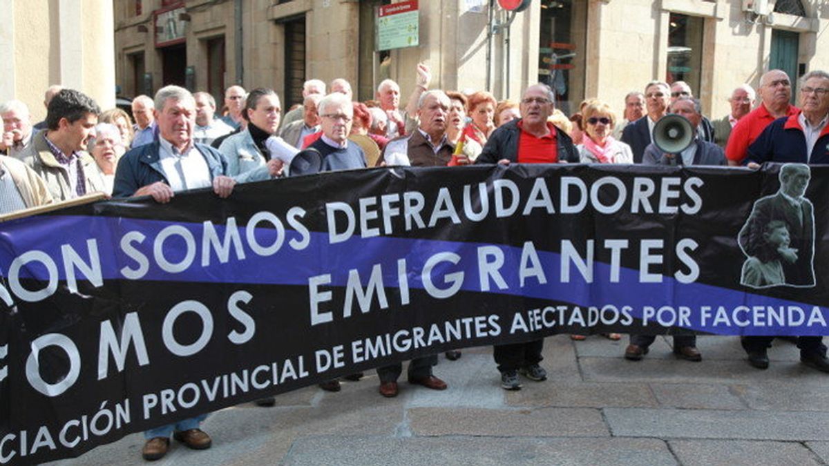 emigrantes gallegos,emigrantes españoles sancionados por Hacienda,
