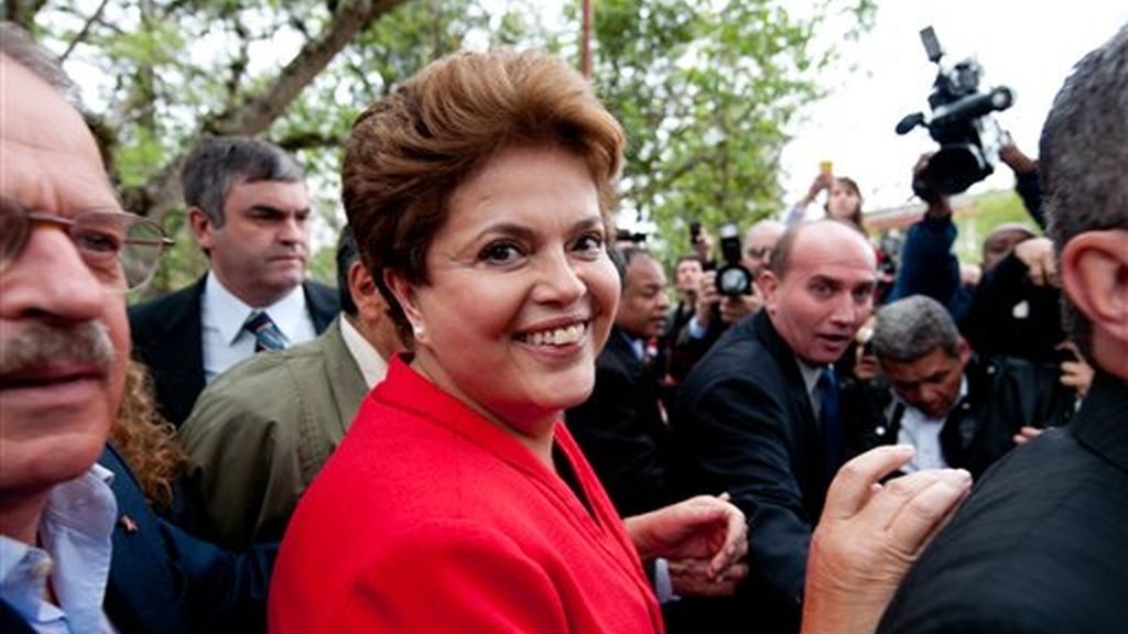 Dilma Rousseff en la foto, actual presidente de Brasil, hace apenas unos años un país con una economía emergente, ahora la sexta del mundo.