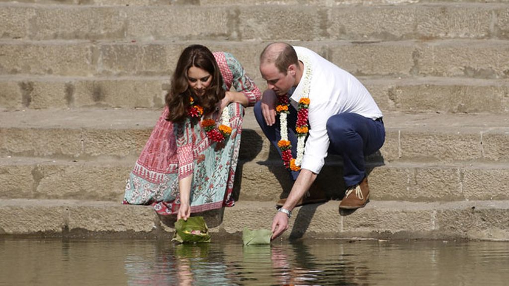 Ofrendas florales en Bombay