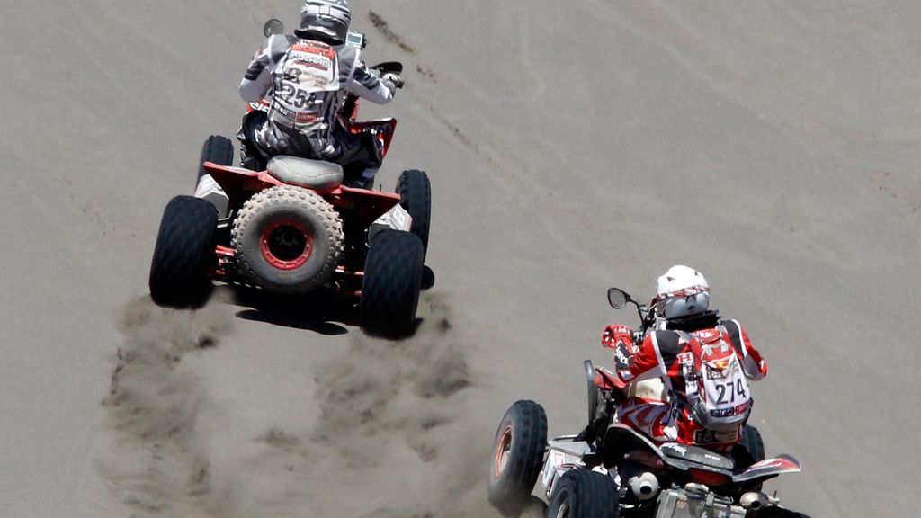 Quads en la tercera jornada de Rally Dakar 2012