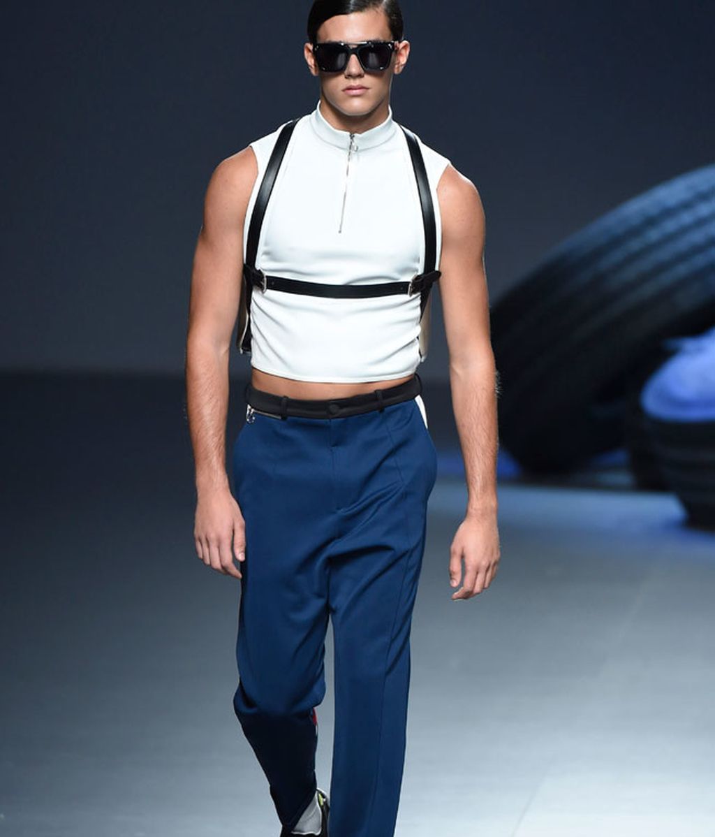 Bimba abrió y cerró el desfile del malagueño