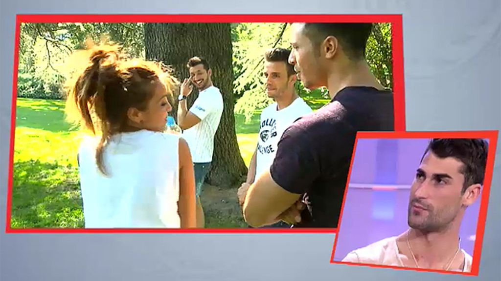 Los pretendientes se enfrentan a una carrera de sacos, flexiones y una sorpresa
