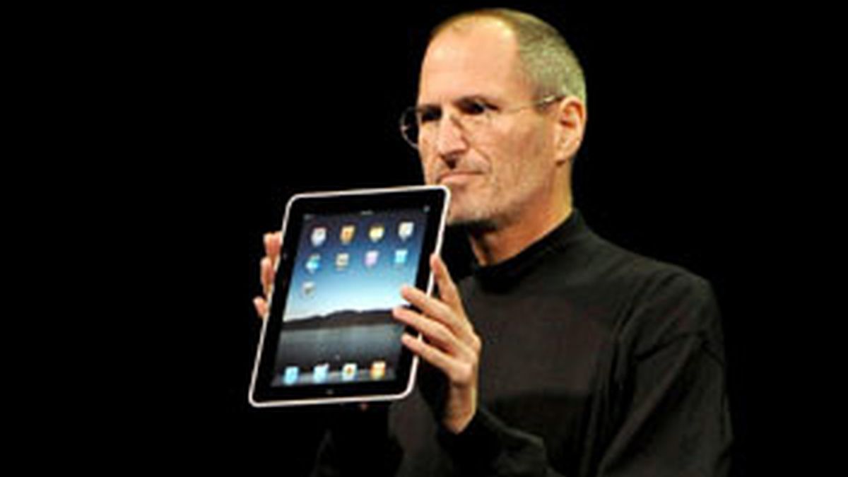 Steve Jobs presentó el Ipad el pasado año. Foto: EFE