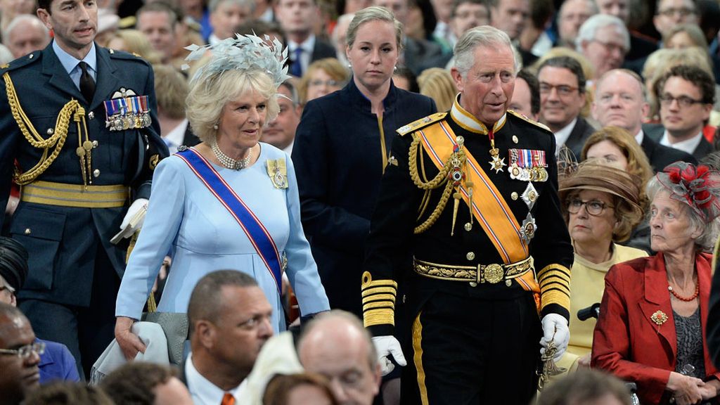 El Príncipe Carlos de Inglaterra y sy mujer, Camila