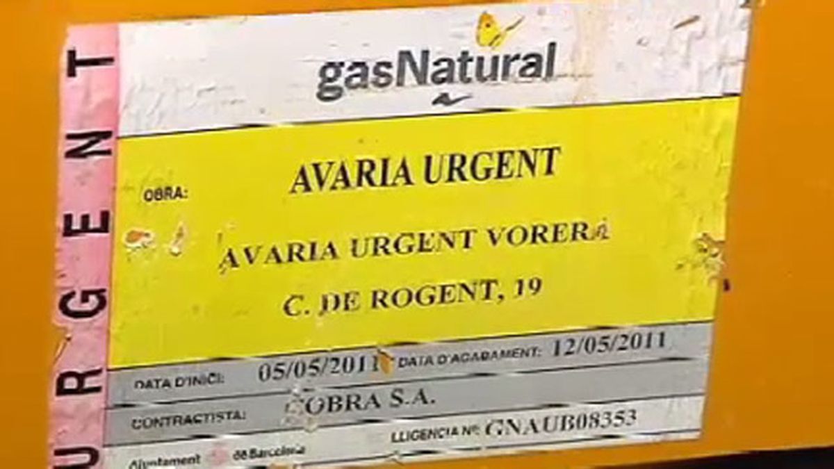 Una avería deja sin suministro de gas a miles de familias en Barcelona