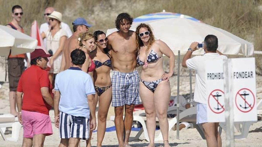 Rafa Nadal, el rey del balón de playa