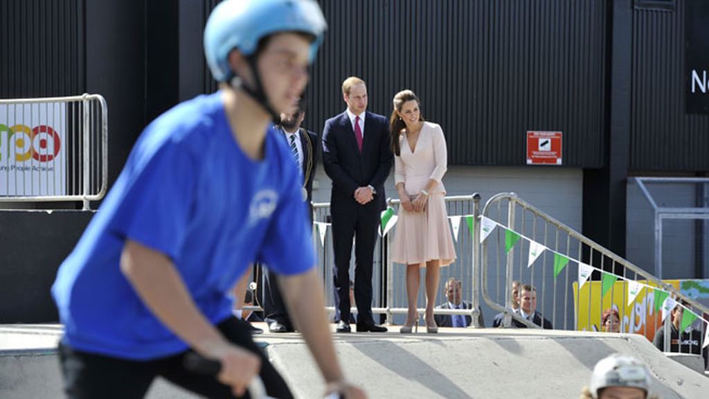Los Duques de Cambridge se divierten en Australia