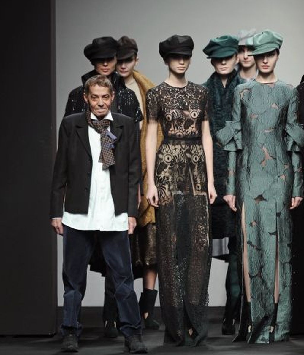 Desfiló en la semana de la moda de Madrid hasta este 2011