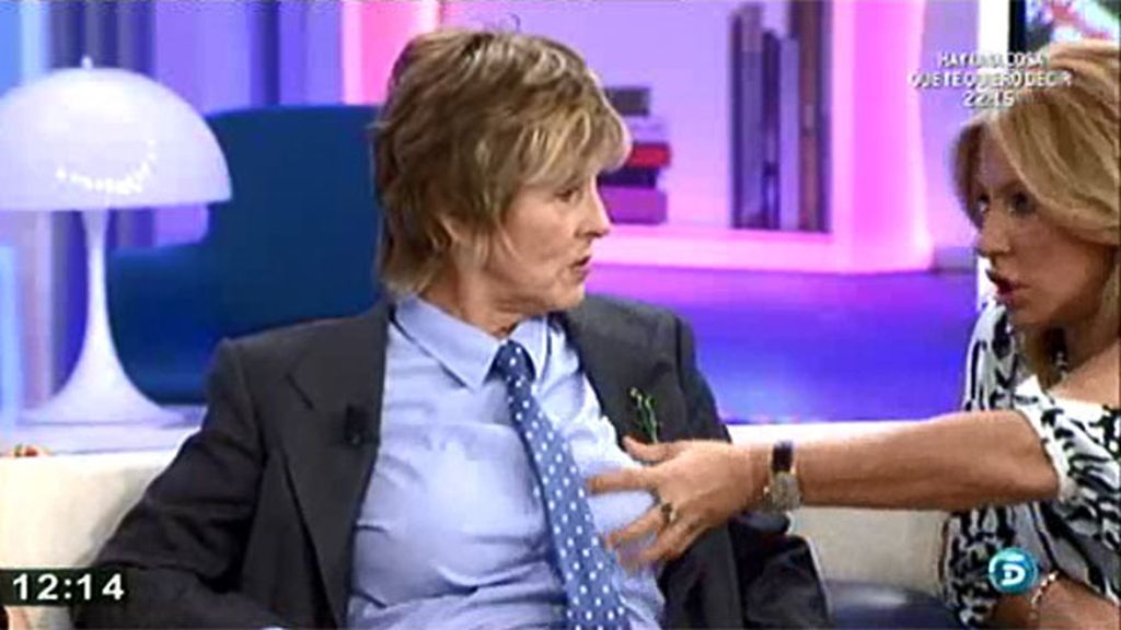 "No me tocas una mano, pues no es para tanto"