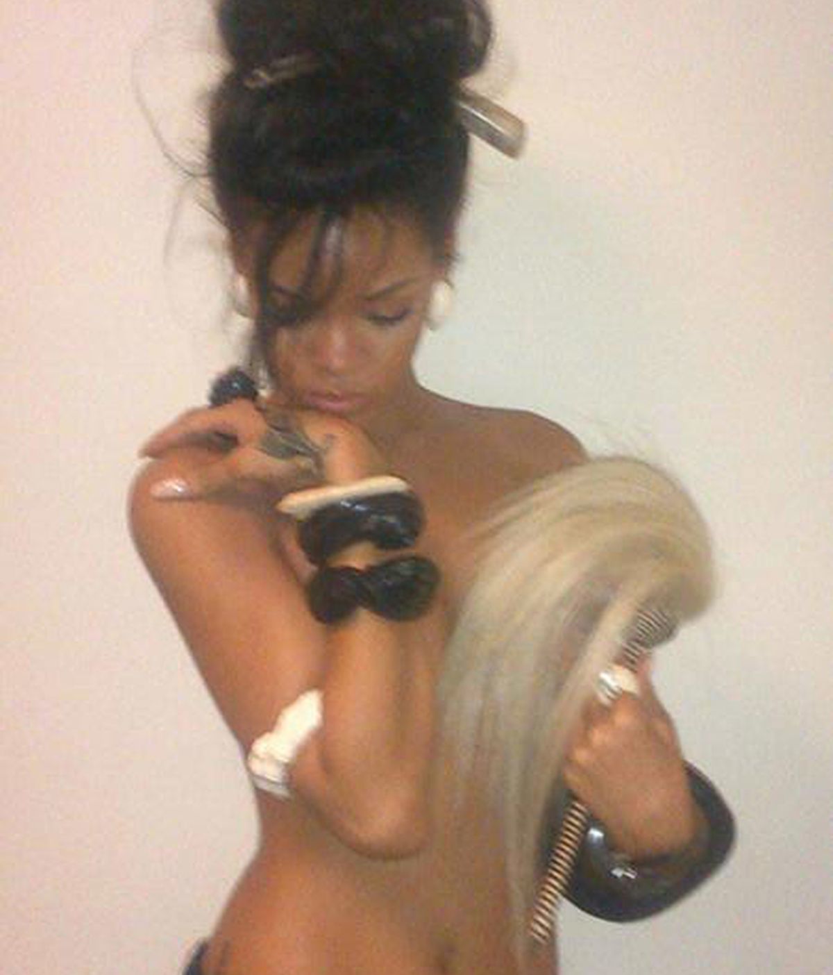 Rihanna en Topless