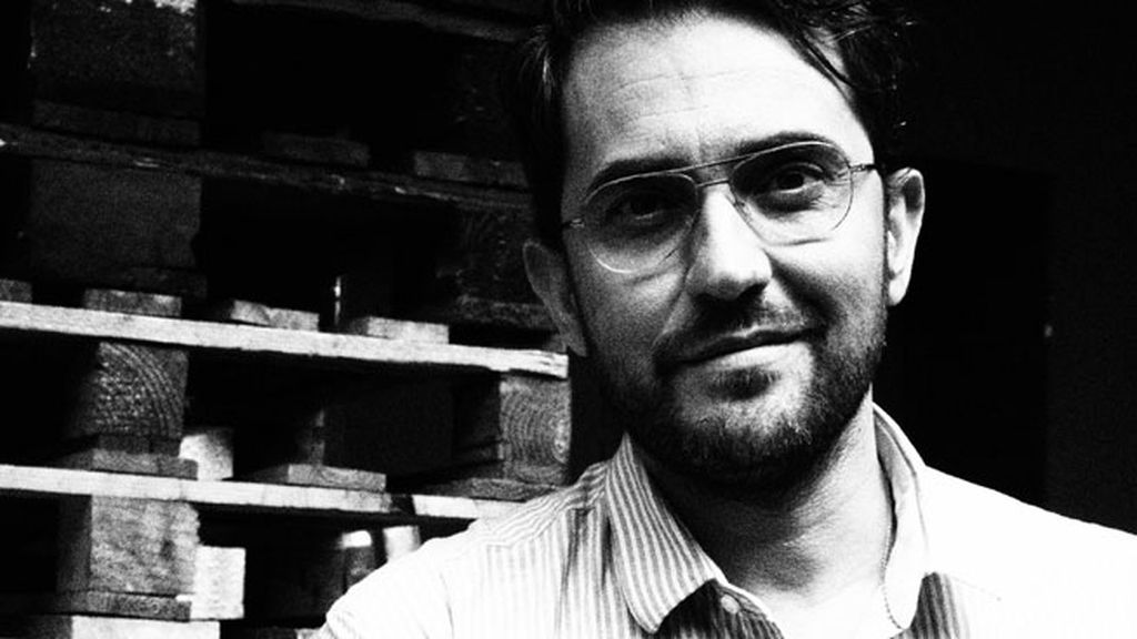 Máxim Huerta, en blanco y negro
