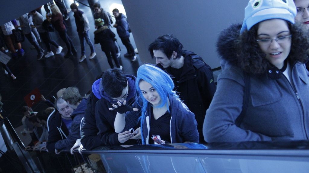 ‘Galería de fotos del ambientazo que hay en el evento, dentro y fuera del estadio.’