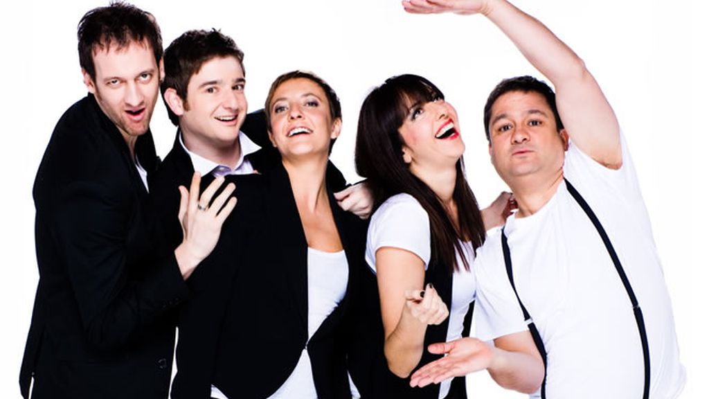 Eva, Gorka, Yolanda, Secun y Edu