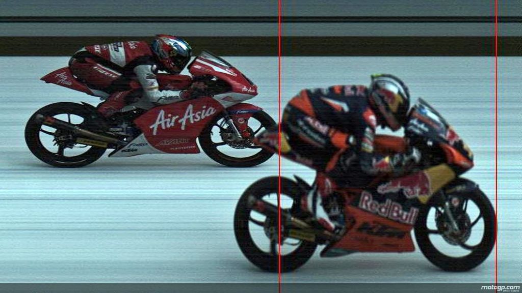 La 'foto finish' que convierte a Cortese en campeón