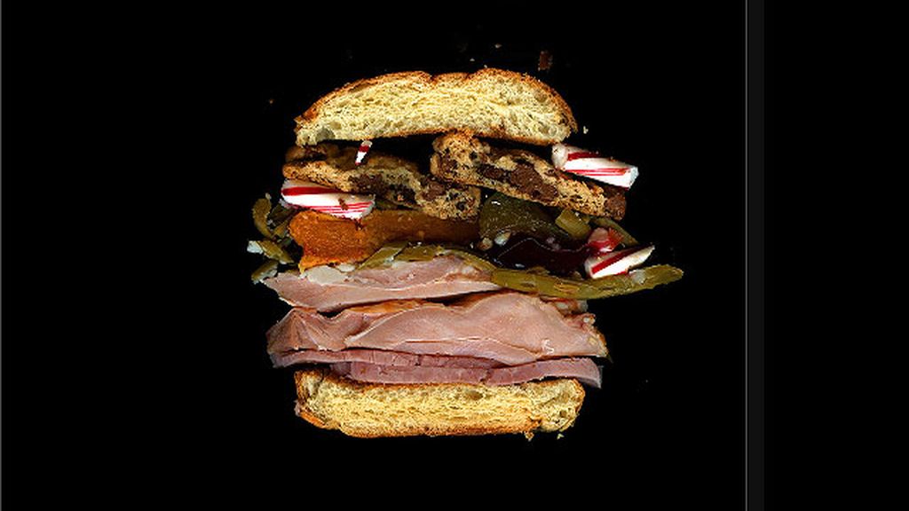 Una docena de sándwiches bajo el escáner