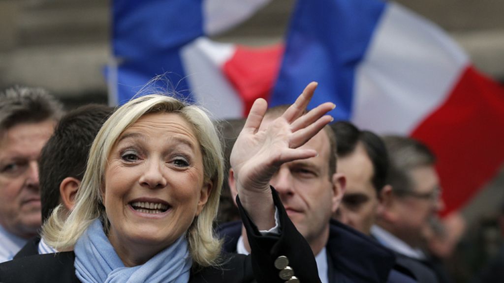 Marine Le Pen, líder del partido francés de ultraderecha Frente Nacional