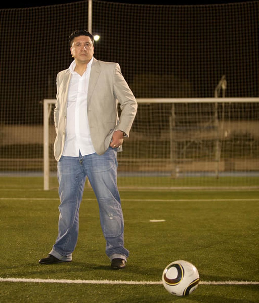 El 'Mono' Burgos, entrenador de Cracks