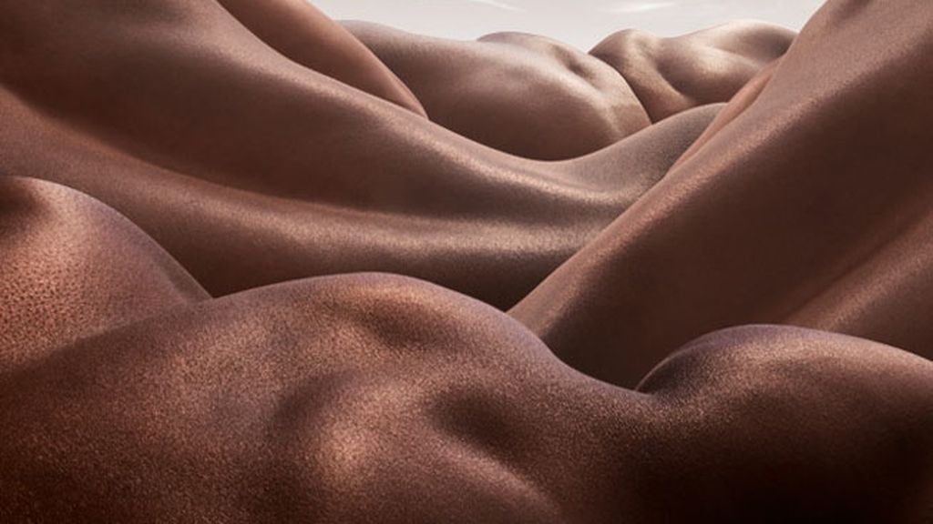 'Bodyscapes': Un impresionante paisaje de cuerpos humanos