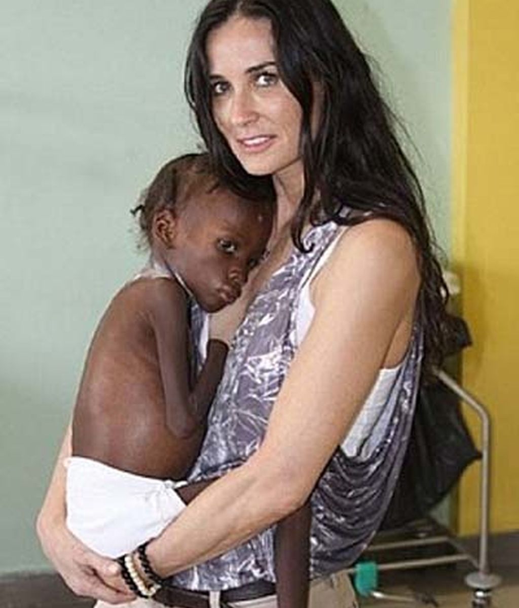 Las fotos de Demi Moore en Twitter