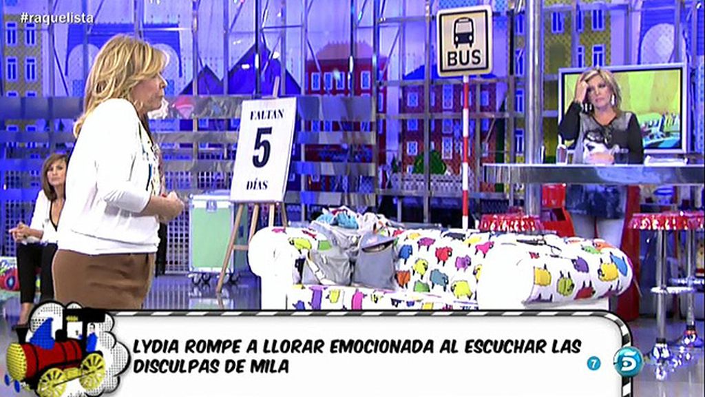 Tras su acalorada discusión, las colaboradores acercan posturas