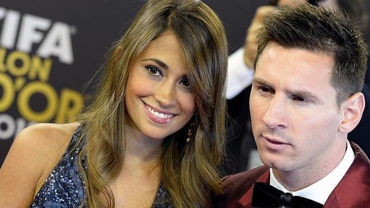 Leo Messi y Antonella Roccuzzo