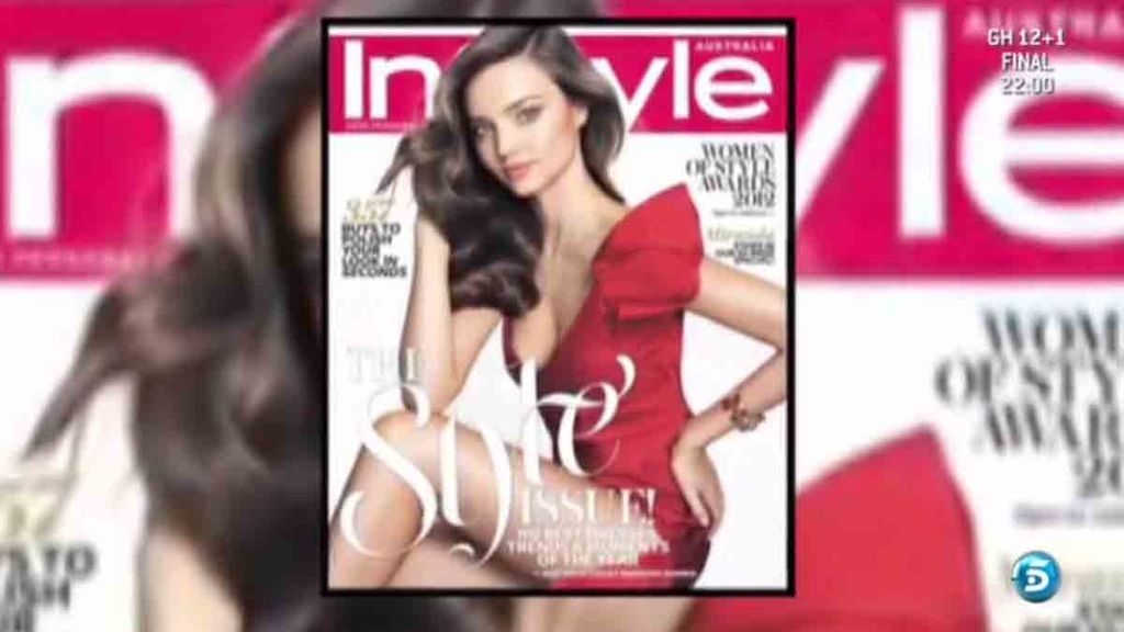 La modelo ha sido elegida 'Mujer del año' por 'In Style'